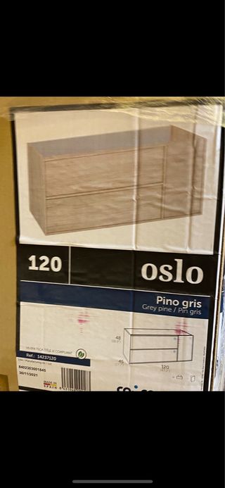 Mueble de baño Oslo 120cm marca Coycama nuevos