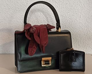 Bolso de mano vintage con un asa
