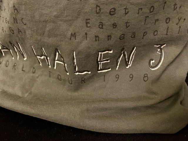 Camiseta Van Halen Colección talla M