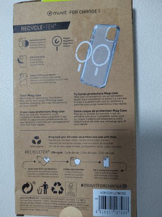 Funda iPhone 14 transparente