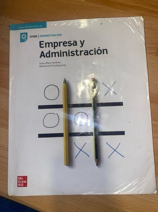 Libros de administracion de segundo curso