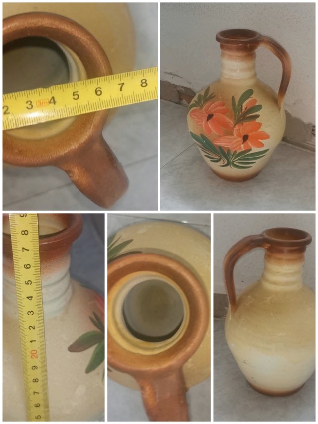 Jarrón antiguo 28 cm de alto