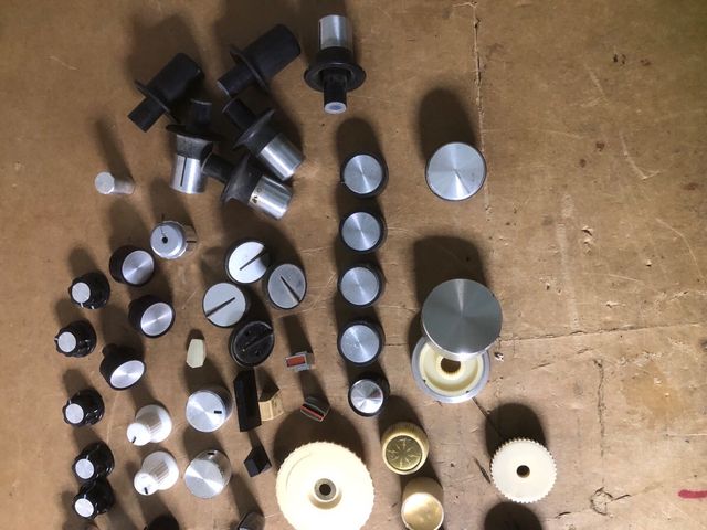 Botonera de tocadiscos vintage