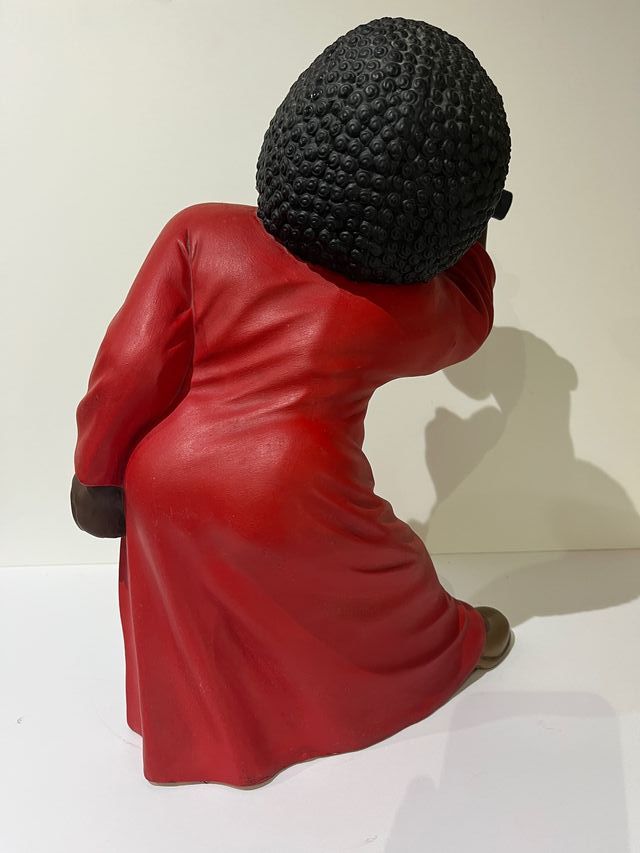 Figura de mujer cantante de jazz