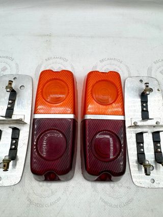 Pilotos traseros clasicos tres bombillas