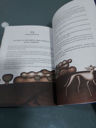 El Quijote I y II, adaptado.