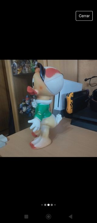 Ledra plastic Sobrino pato Donald 1962