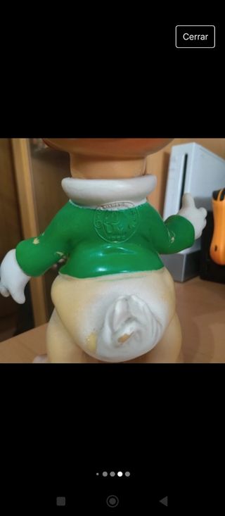 Ledra plastic Sobrino pato Donald 1962