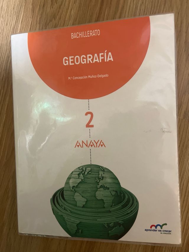 Libro de Geografia de 2Bachillerato
