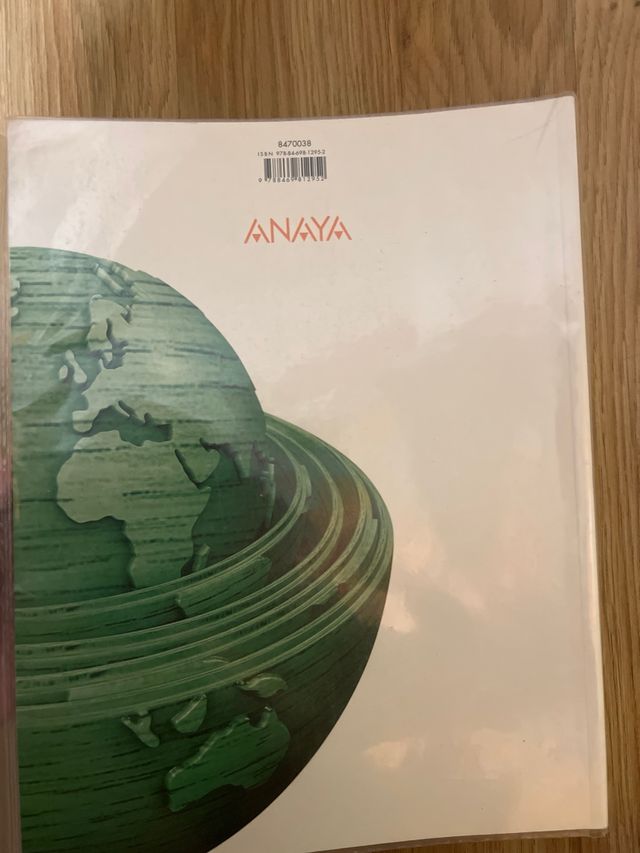 Libro de Geografia de 2Bachillerato