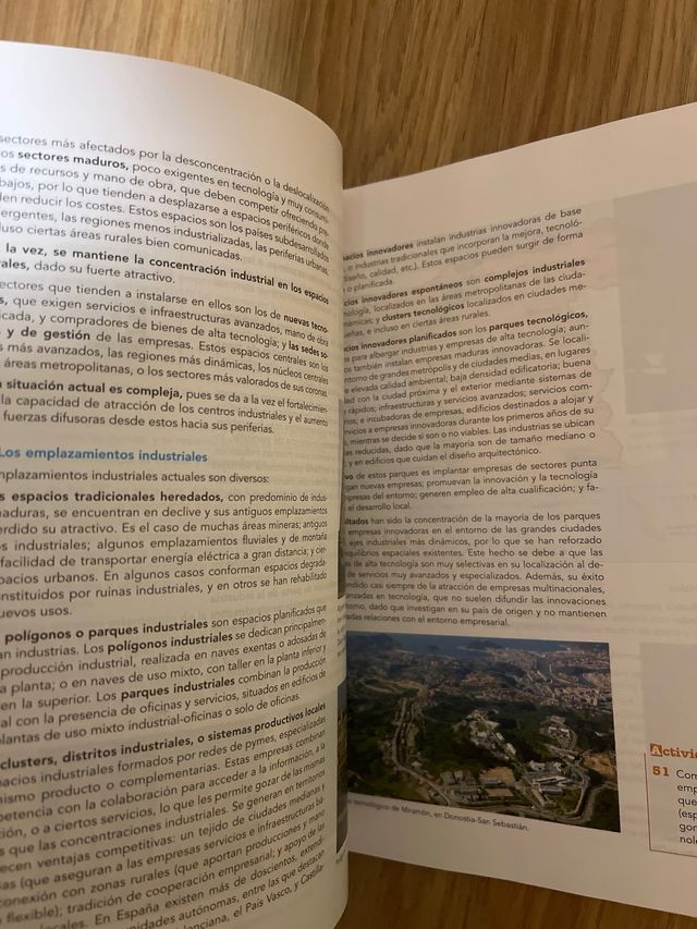Libro de Geografia de 2Bachillerato