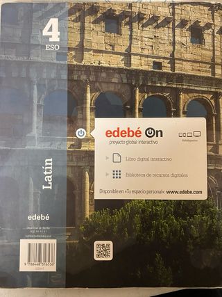 Latín 4 ESO editorial Edebé On