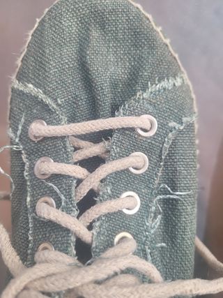 Zapatillas esparto verdes num 39