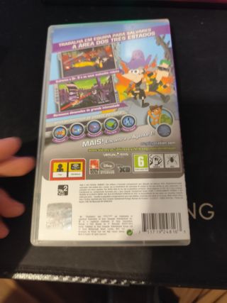 Phineas and Ferb Across the 2nd Dimension PSP