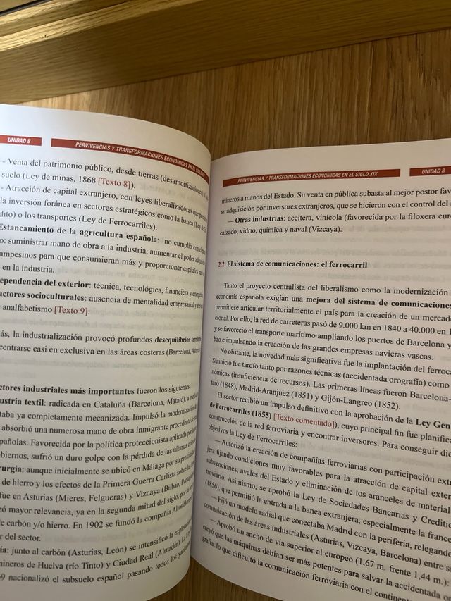 Libro Historia de España 2BACH (nueva edicion)