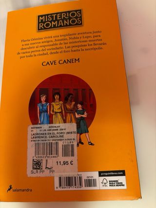 Libro “Misterios Romanos”