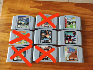 Cartuchos Nintendo 64