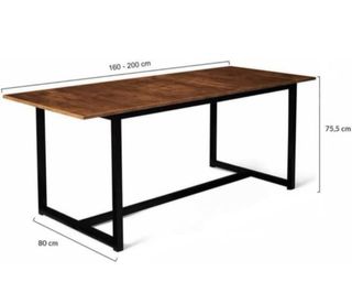 Mesa extensible 160 a 200