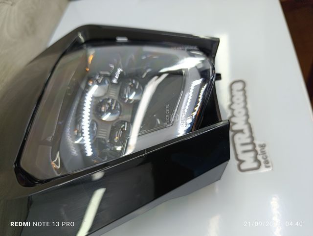 ✅ Careta KTM Led 2017-2020 Negro homologada