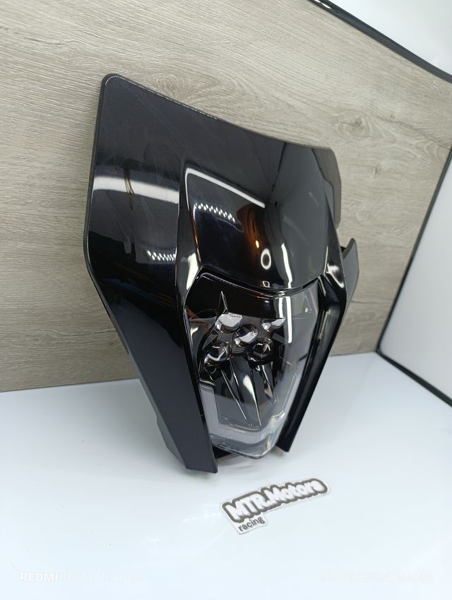 ✅ Careta KTM Led 2017-2020 Negro homologada