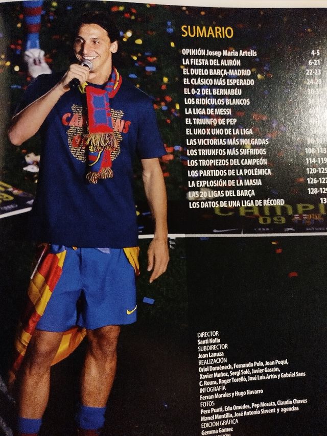 Libro las mejores imágenes del Barça