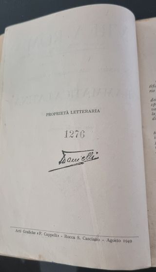 Libri di Latino per la scuola 1949