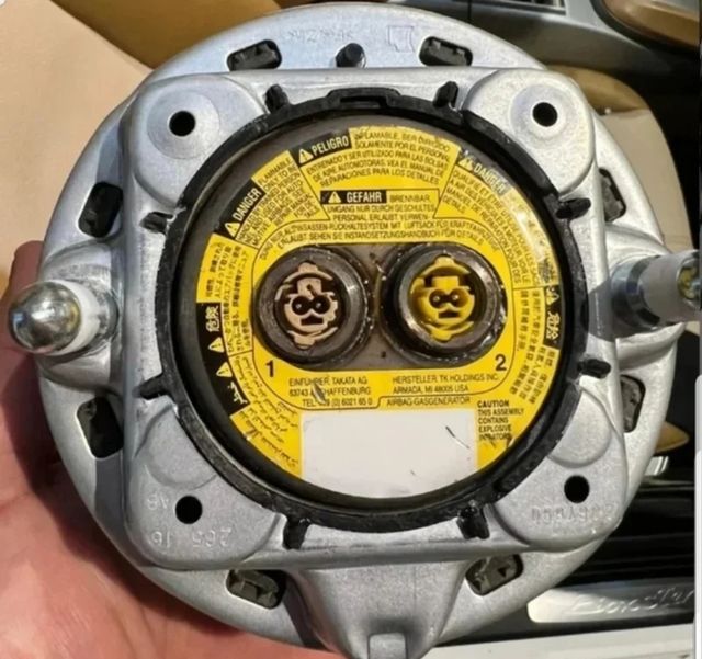 Porsche Cayenne/Panamera/Boxter Airbag crema 2017