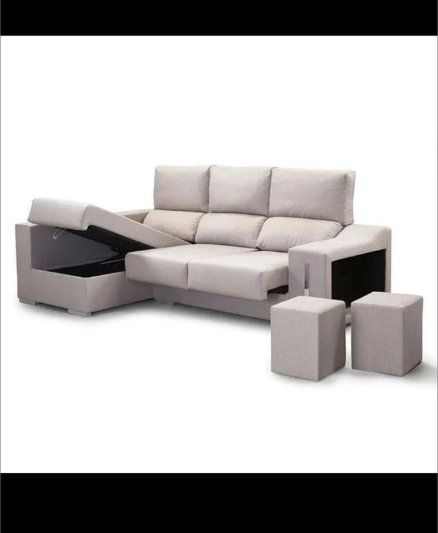 Sofá Cheslong nuevas con envío