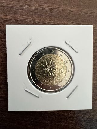 Moneda 2 euros Estonia 2024