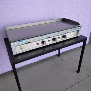 🟪 HT - Plancha acero a Gas 100 cm