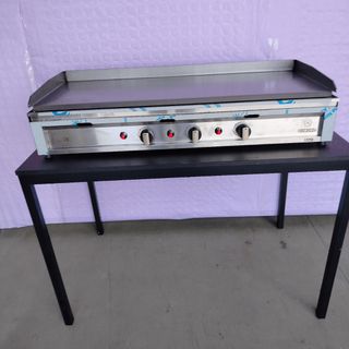 🟪 HT - Plancha acero a Gas 100 cm