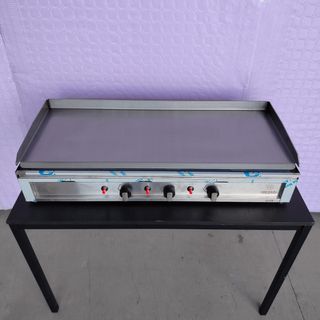 🟪 HT - Plancha acero a Gas 100 cm