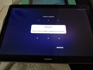 Tablet Huawei T3. 10" Vetro rotto.