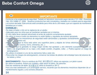 Trona Bebe Confort Omega