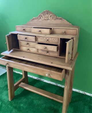 Bargueño madera de pino