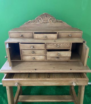 Bargueño madera de pino