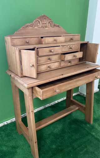 Bargueño madera de pino