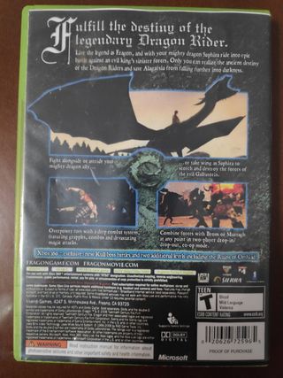 Xbox 360 Eragon (NTSC).