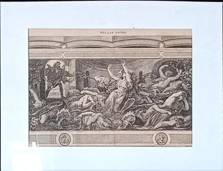 Cuadro lámina antigua