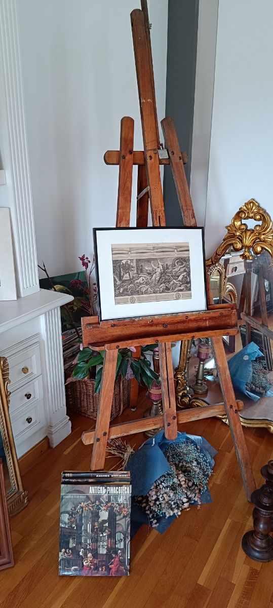 Cuadro lámina antigua