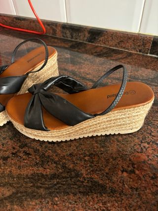 Sandalias de cuña