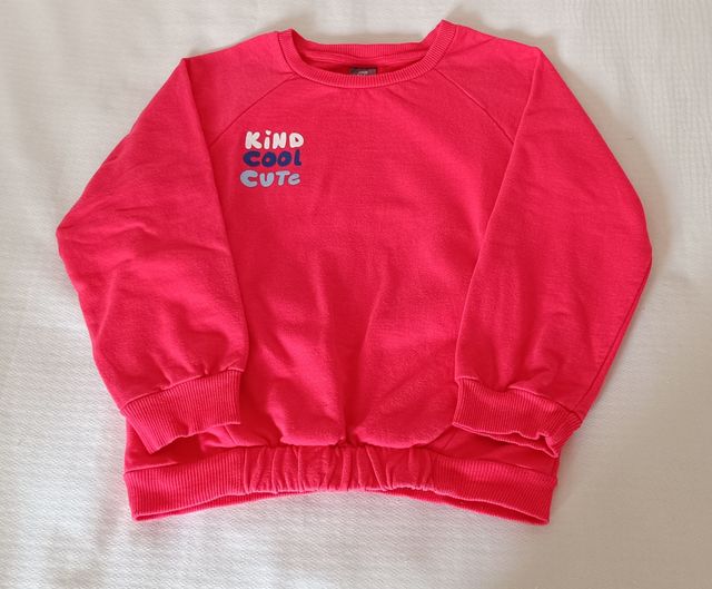 Sudadera fucsia T.6-7