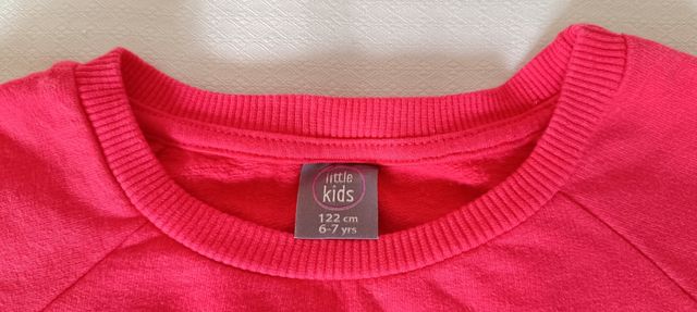Sudadera fucsia T.6-7