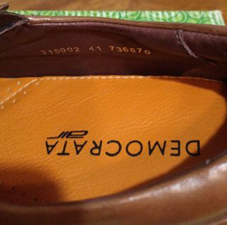 Mocassini uomo vera pelle Democrata n 41
