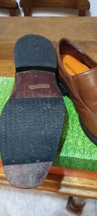 Mocassini uomo vera pelle Democrata n 41