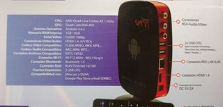 Convertidor TV a Smart TV  Box Sveon SSL4420