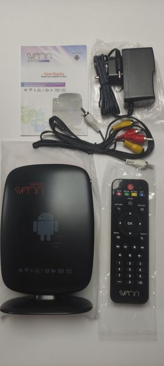 Convertidor TV a Smart TV  Box Sveon SSL4420