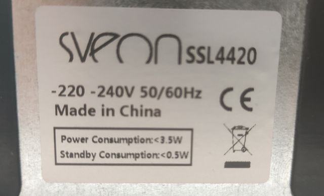 Convertidor TV a Smart TV  Box Sveon SSL4420