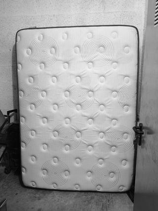 Colchón Viscoelástico y base tapizada