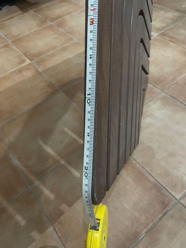 Tarima de Teka para plato de ducha